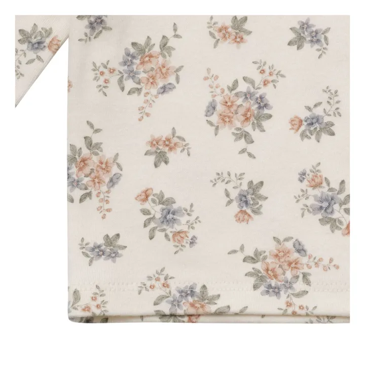 Louisiella Obnella Pijama Floral Bebé | Beige rosado