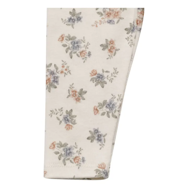 Louisiella Obnella Pijama Floral Bebé | Beige rosado