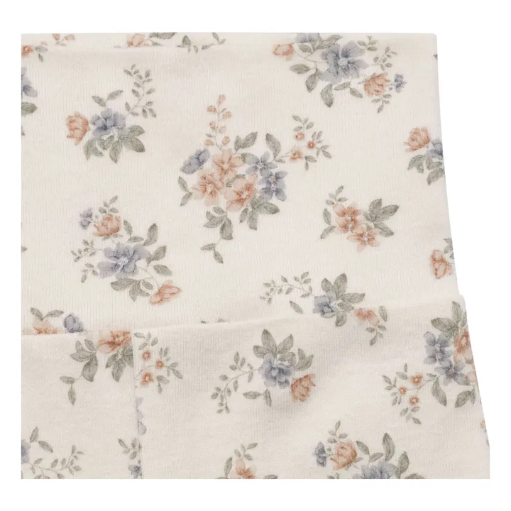 Louisiella Obnella Pijama Floral Bebé | Beige rosado