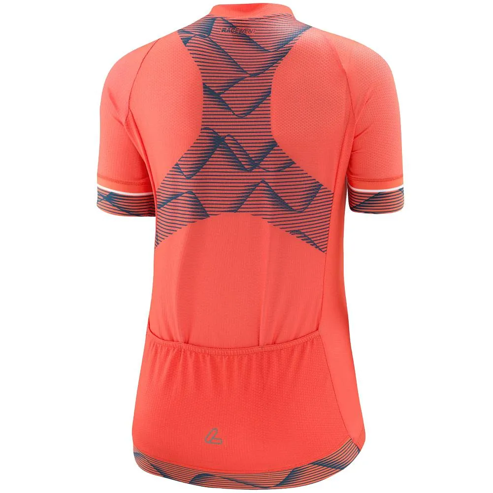 Löffler Vent Fire Full Zip Mujer Bicicleta Camiseta 25710