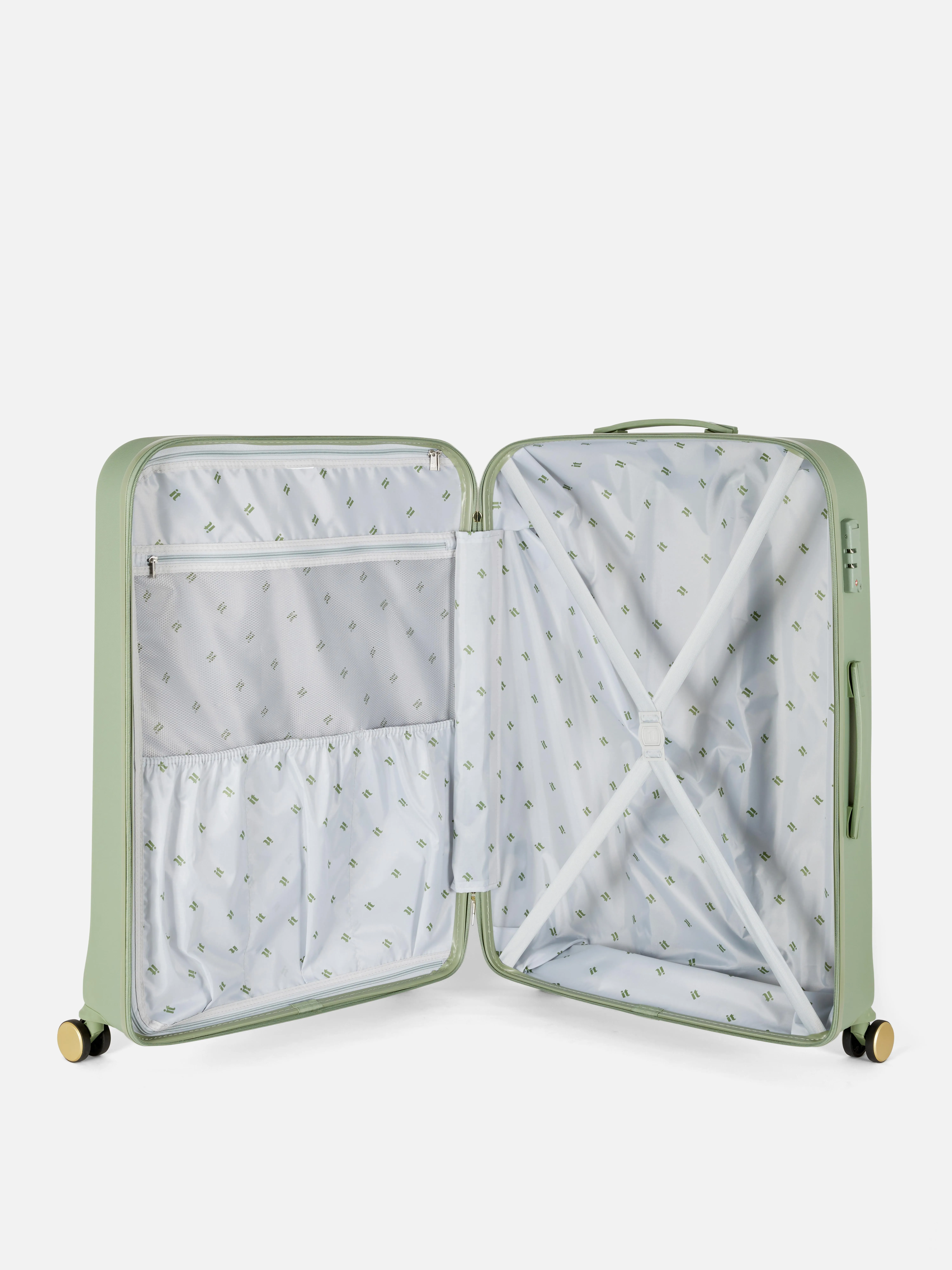 Maleta rígida acolchada de 8 ruedas de it Luggage