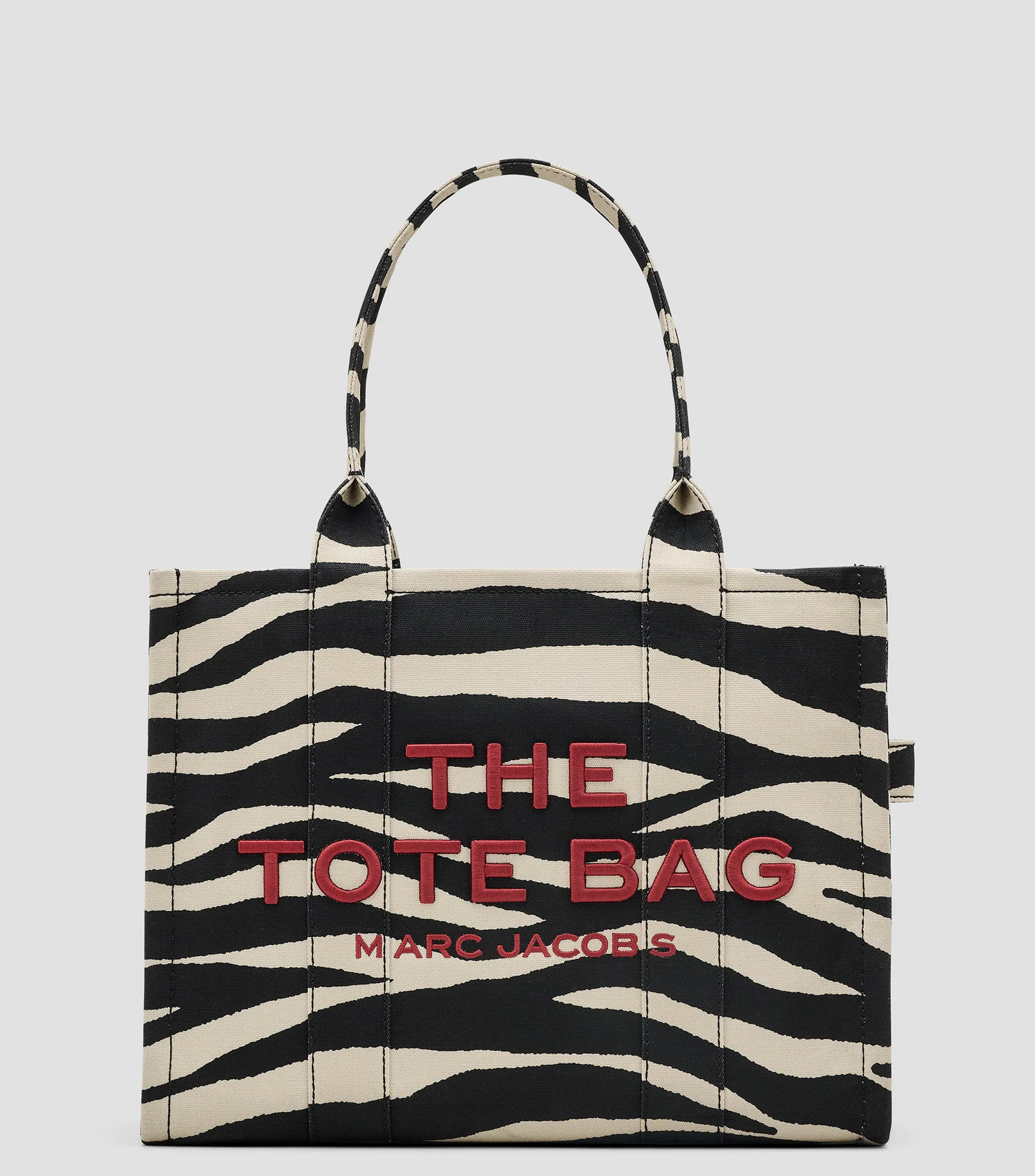 Marc Jacobs Bolso tote grande The Zebra Canvas Mujer