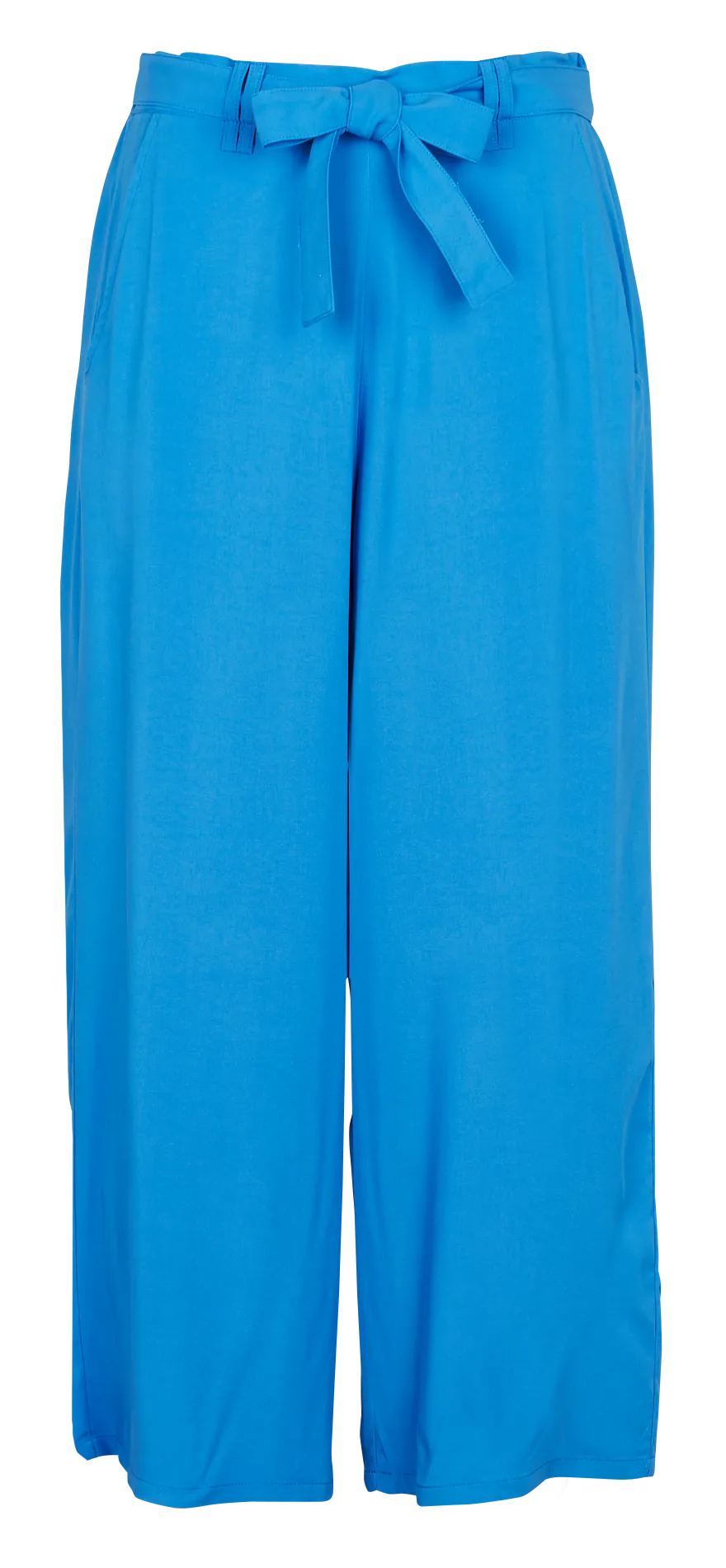 MARIE SIXTINE SANDRO  PANTALóN FLUIDO DE TALLE MEDIO ALTO EN AZUL