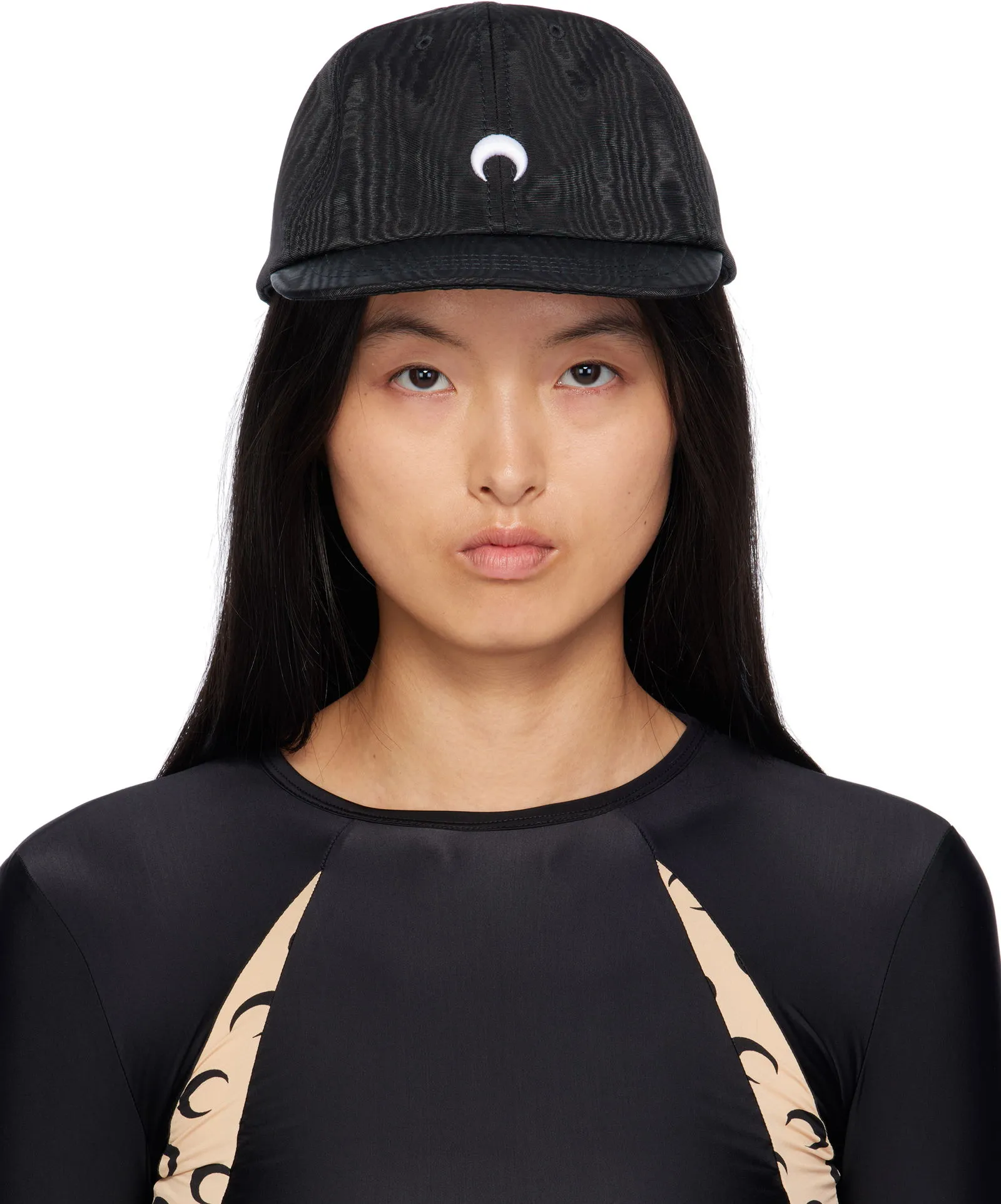 Marine Serre Baseball Cap With Logo