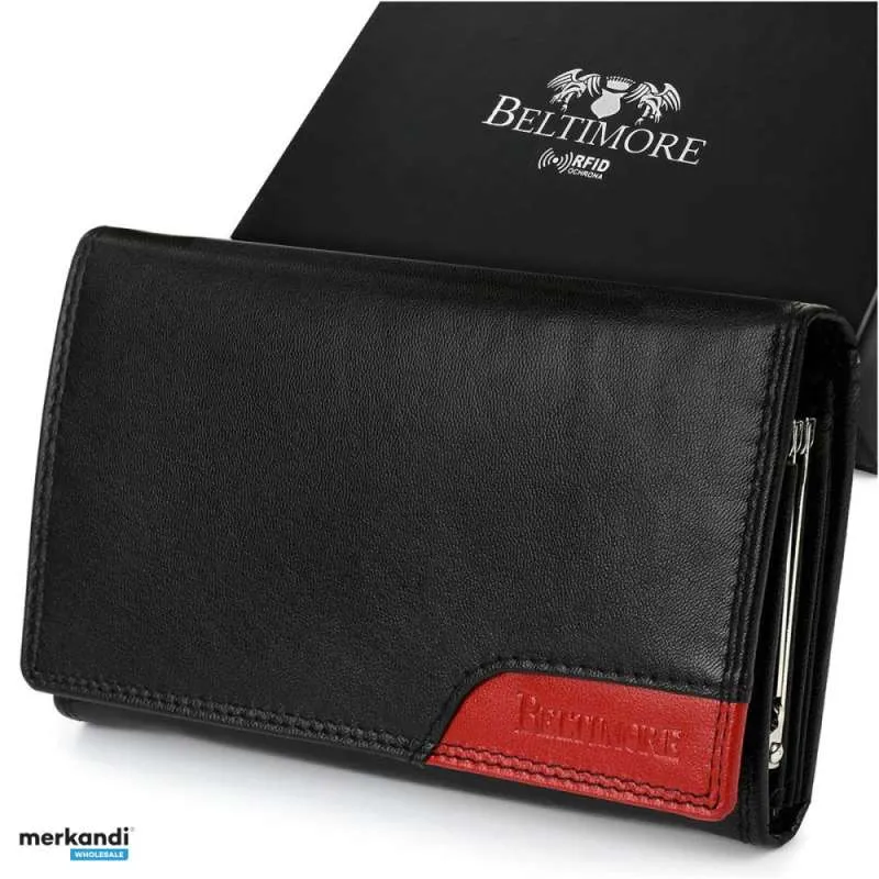 Mayorista de carteras de alta calidad | Tarjetero RFiD mujer piel