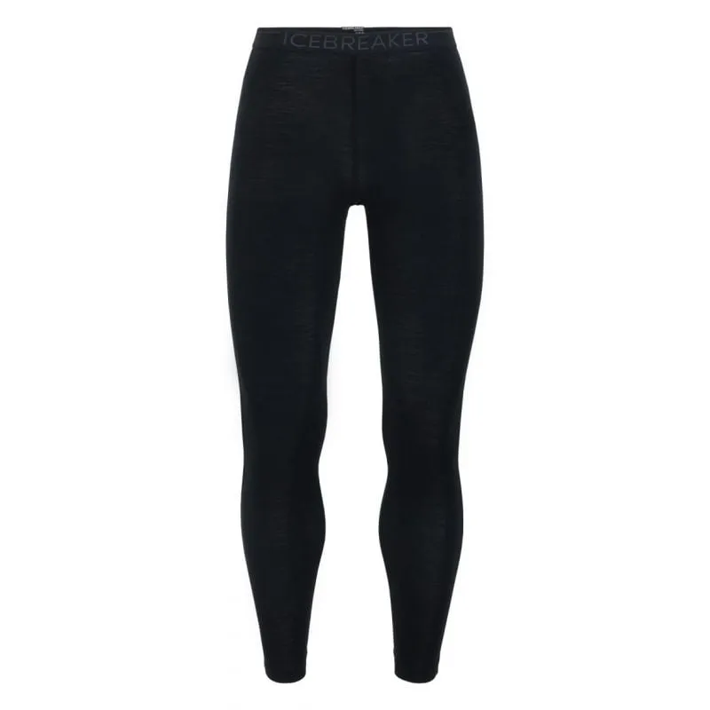 Mens Base coat 175 Todos los días Icebreaker Leggings (negro / monzón)