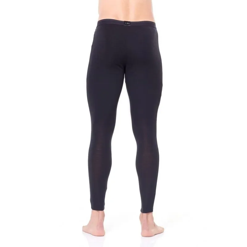 Mens Base coat 175 Todos los días Icebreaker Leggings (negro / monzón)