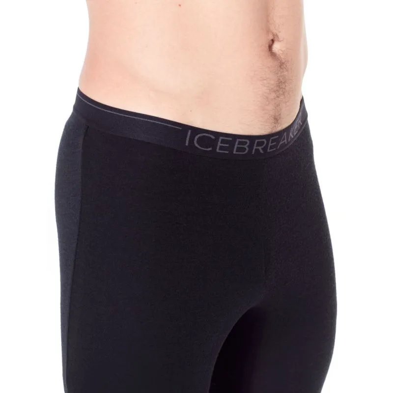 Mens Base coat 175 Todos los días Icebreaker Leggings (negro / monzón)