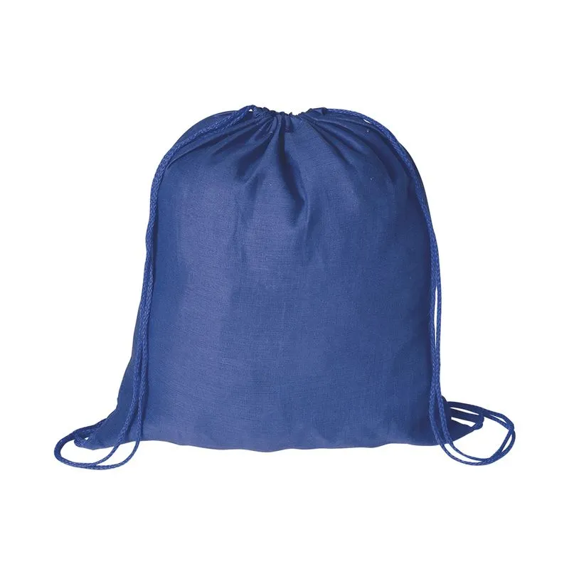 Mochila de cuerdas algodón promocional Bass
