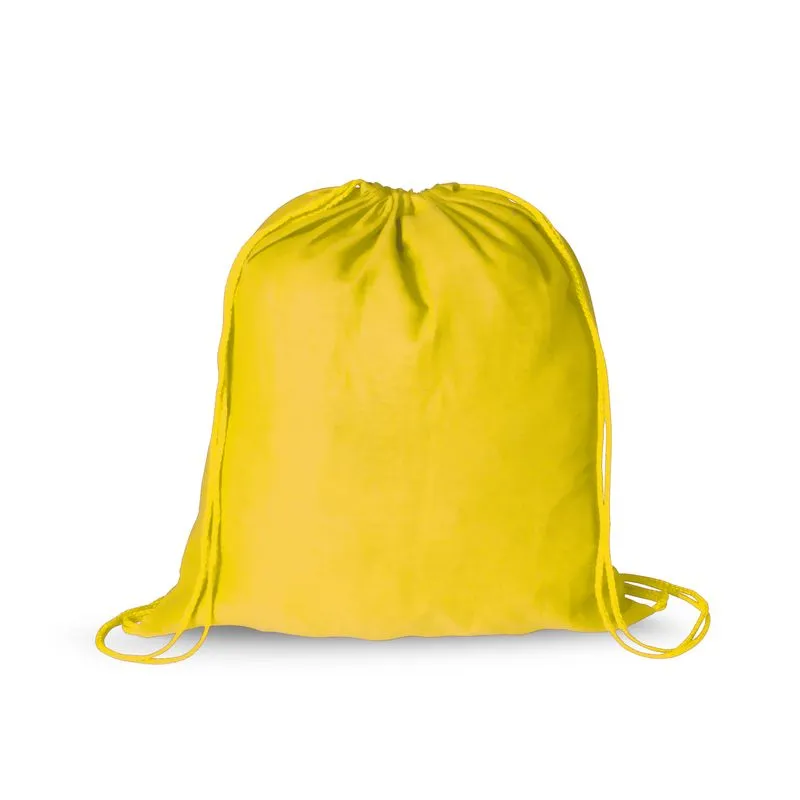 Mochila de cuerdas algodón promocional Bass