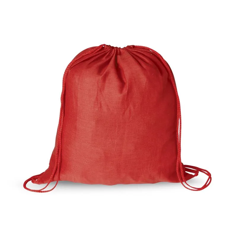 Mochila de cuerdas algodón promocional Bass