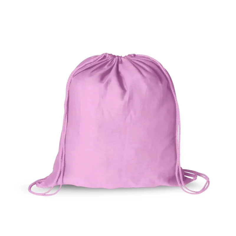Mochila de cuerdas algodón promocional Bass