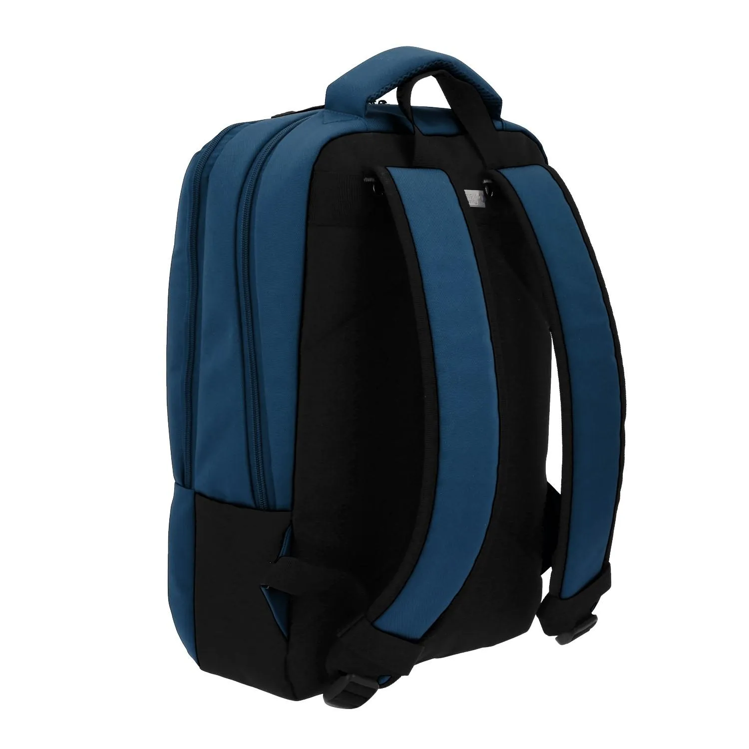 Mochila Grande 1818 Unisex Wynn Azul Con Porta Laptop De Hasta 15.
