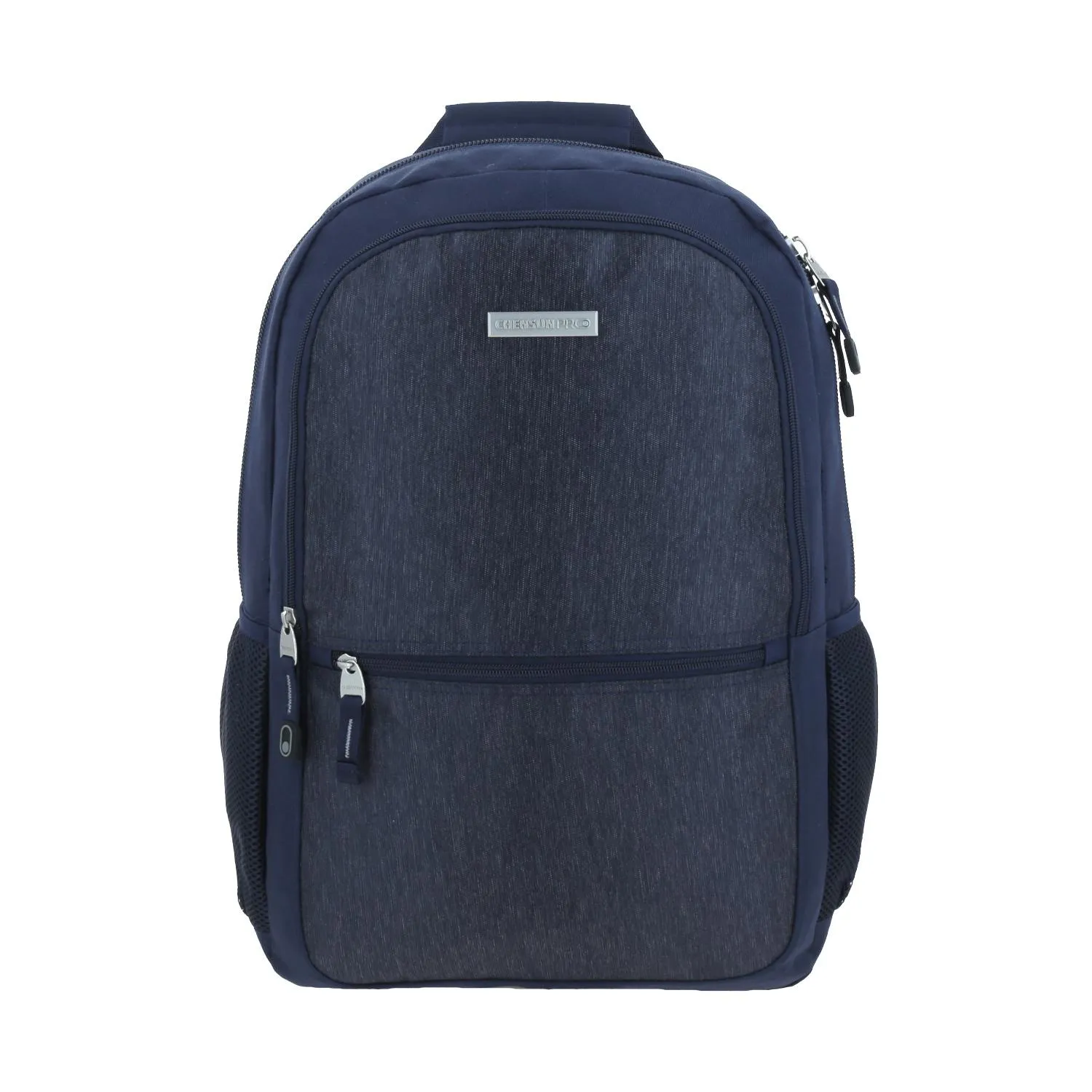 Mochila Grande Chenson Pro Para Hombre Heri Azul Con Porta Laptop De Hasta 15.