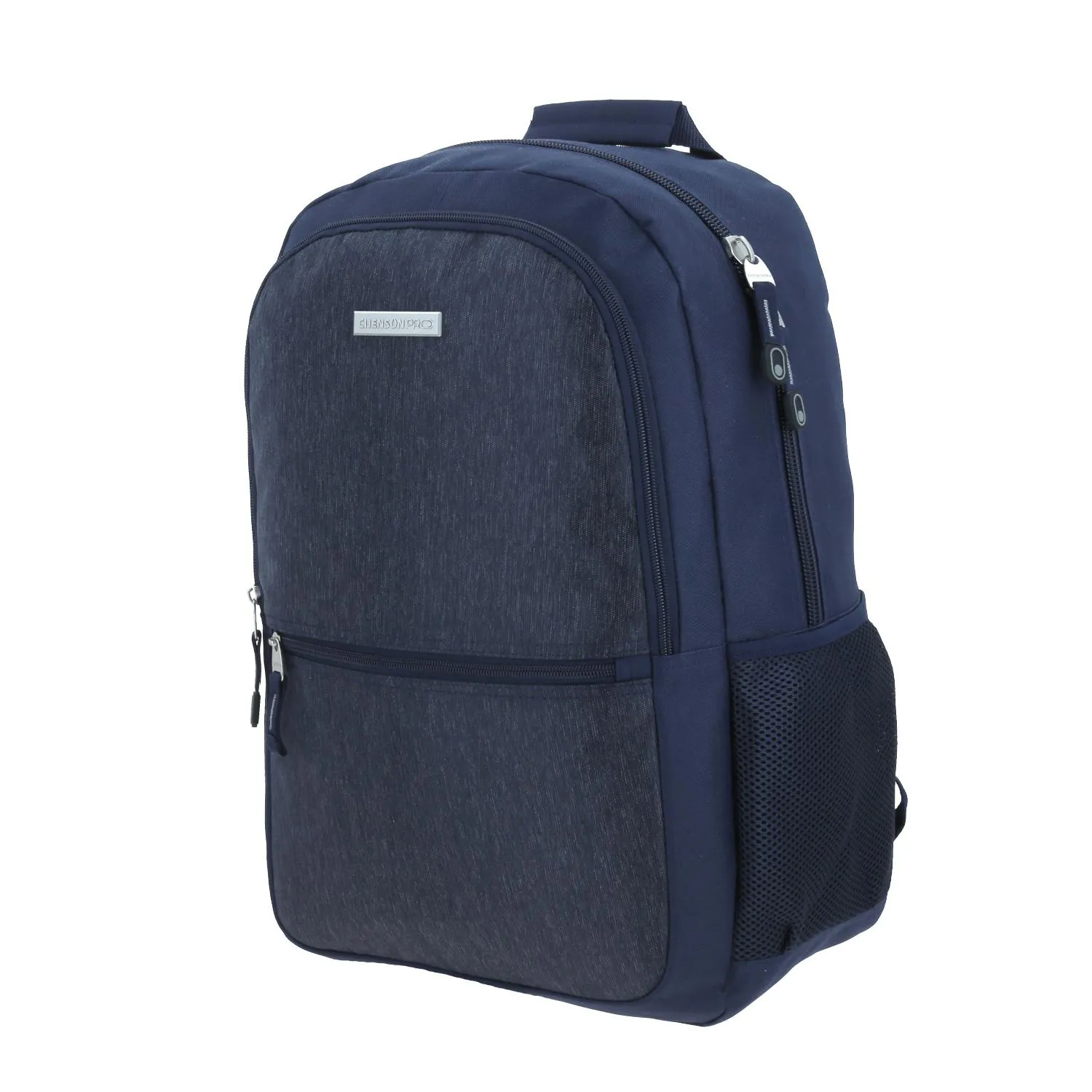 Mochila Grande Chenson Pro Para Hombre Heri Azul Con Porta Laptop De Hasta 15.