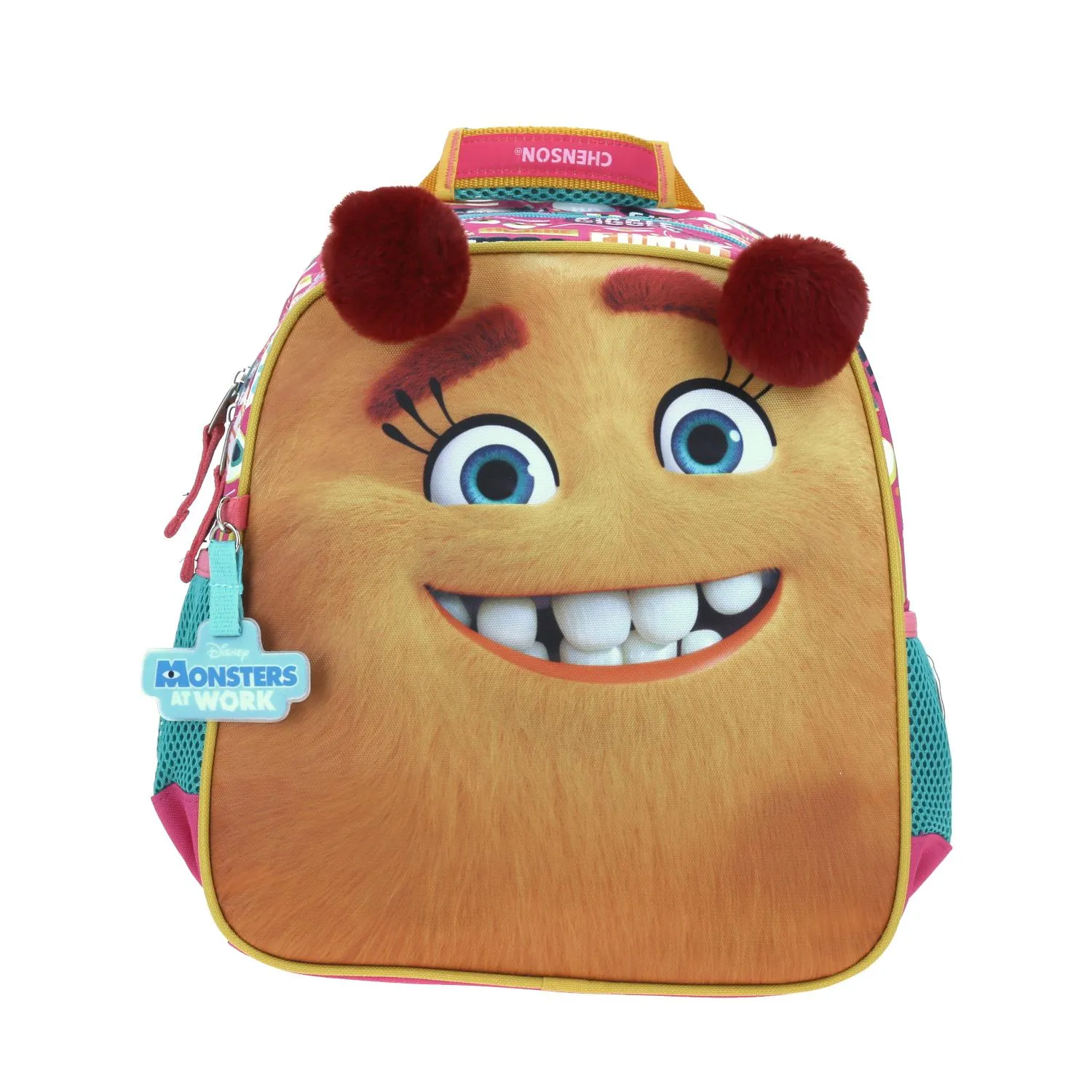 Mochila Mediano Rosa Chenson Monster at Work Kinder Gismo para nia