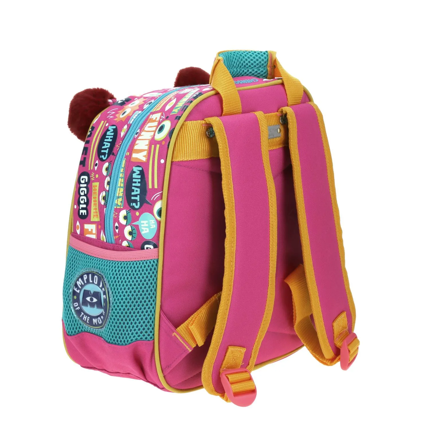 Mochila Mediano Rosa Chenson Monster at Work Kinder Gismo para nia