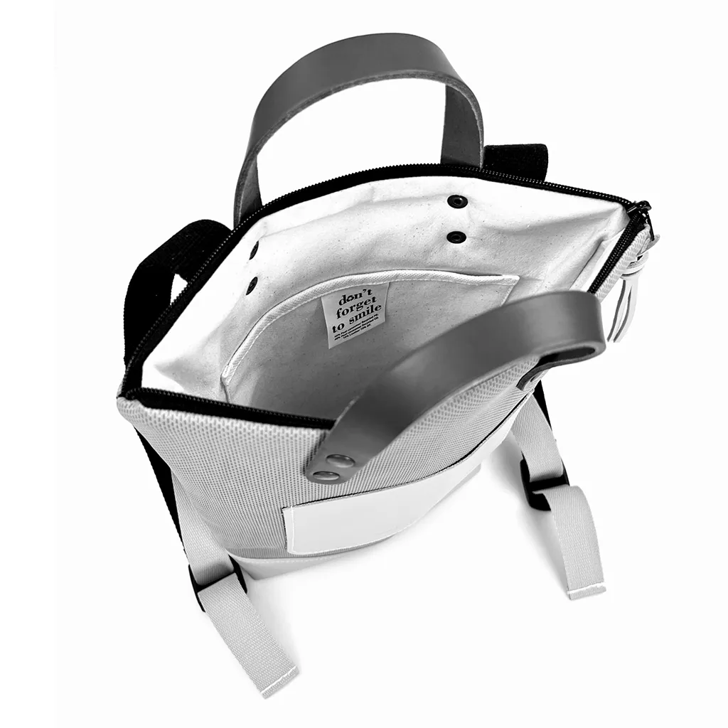 Mochila mini loneta outlet