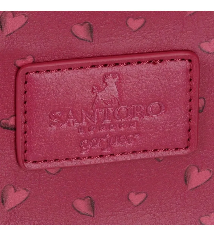 Mochila para portátil Gorjuss For my love rosa