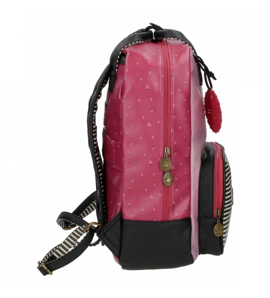 Mochila para portátil Gorjuss For my love rosa