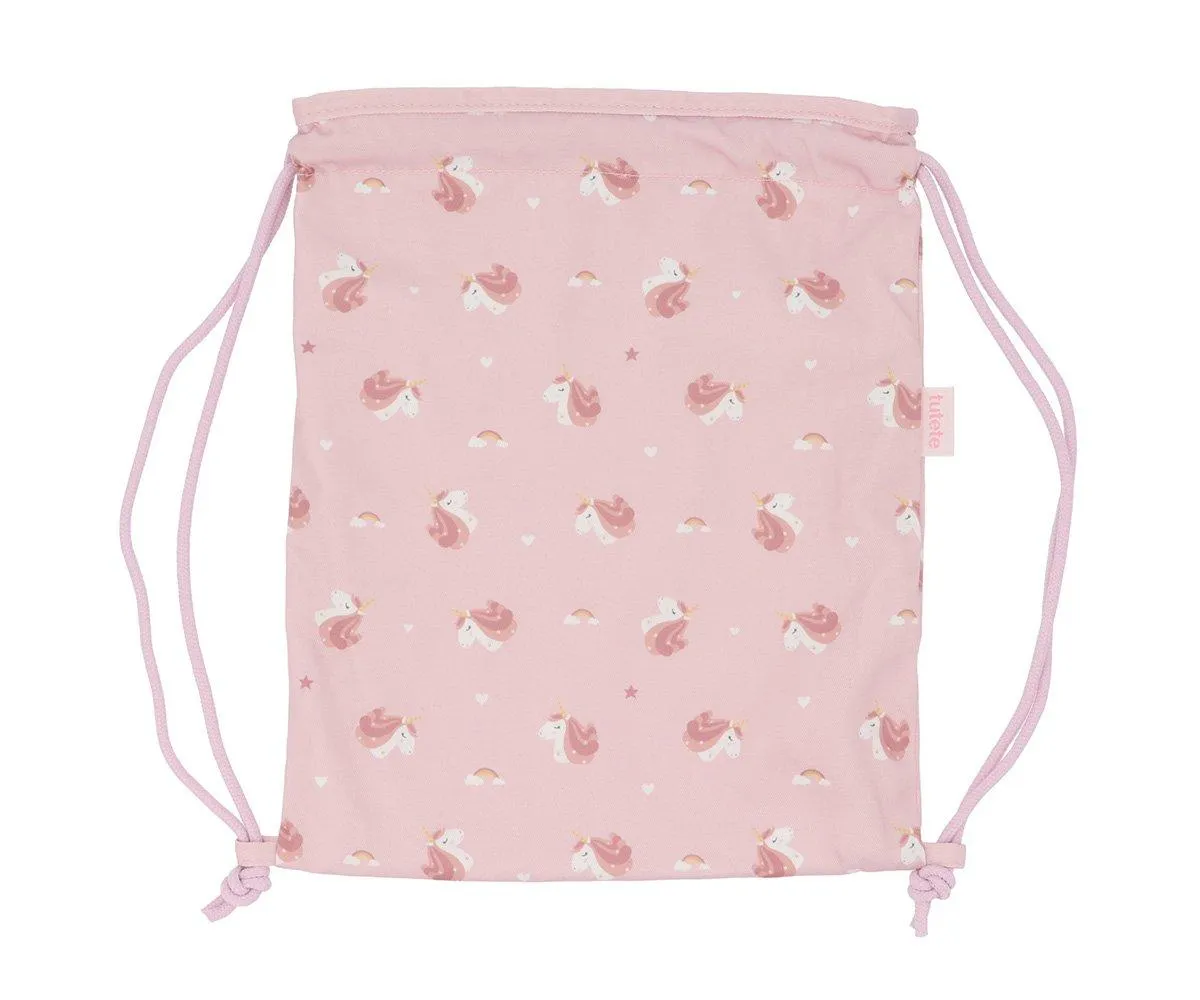 Mochila Saco Tela Magical Unicorn
