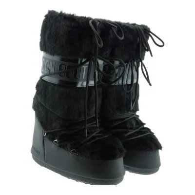 MOON BOOTMoon Boot Negras M.B Icon Faux Fur