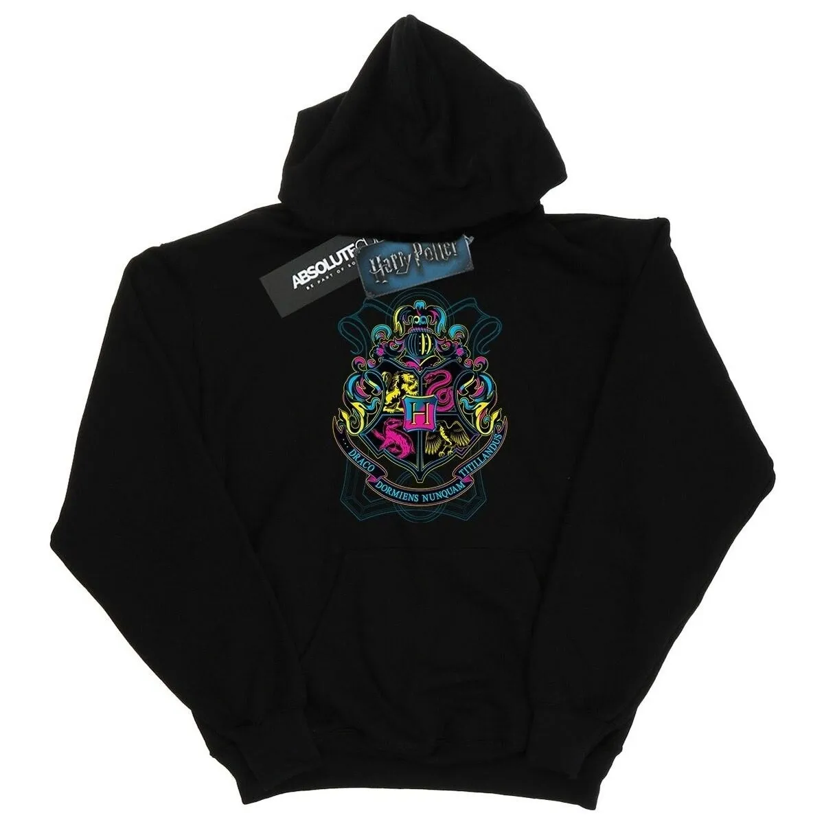 Neon Hogwarts Crest