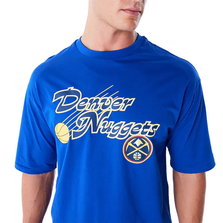 NEW ERA NBA DENVER NUGGETS SCRIPT OVERSIZED TSHIRT