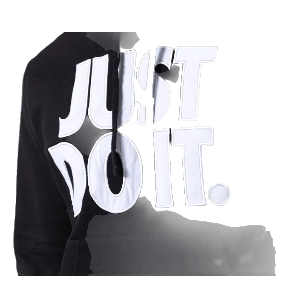 Nike JDI Hoodie White/Black