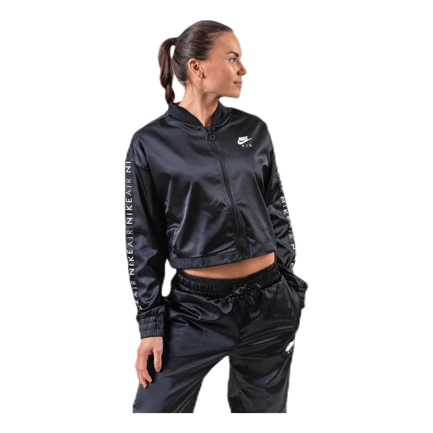 Nike Nsw Air Satin Track Jacket Black