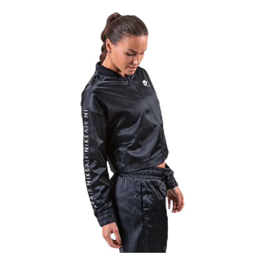 Nike Nsw Air Satin Track Jacket Black