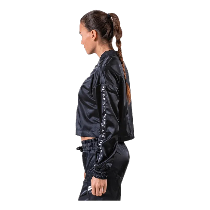 Nike Nsw Air Satin Track Jacket Black