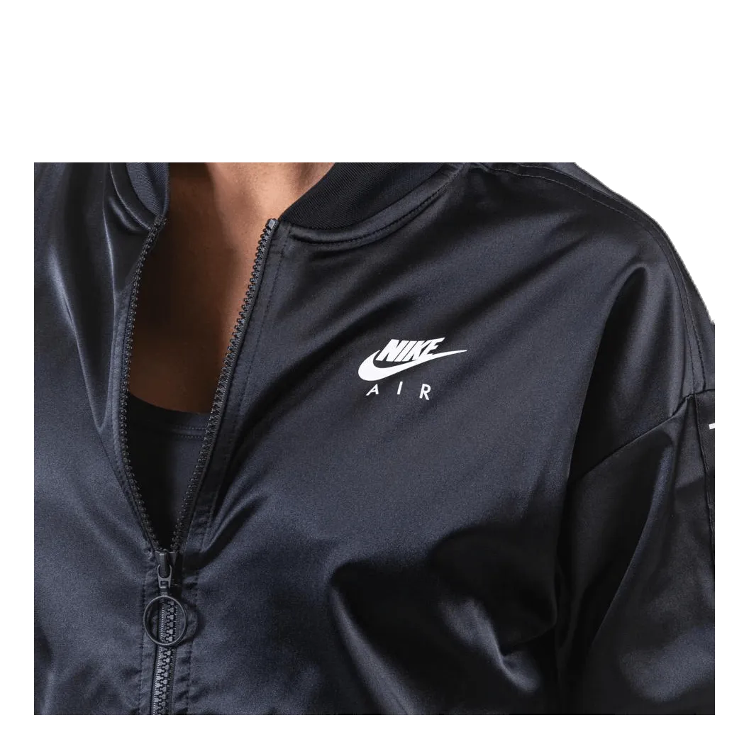 Nike Nsw Air Satin Track Jacket Black