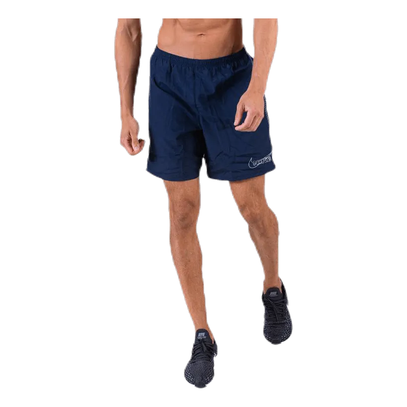 Nike Run Short Wild Run 7In Blue