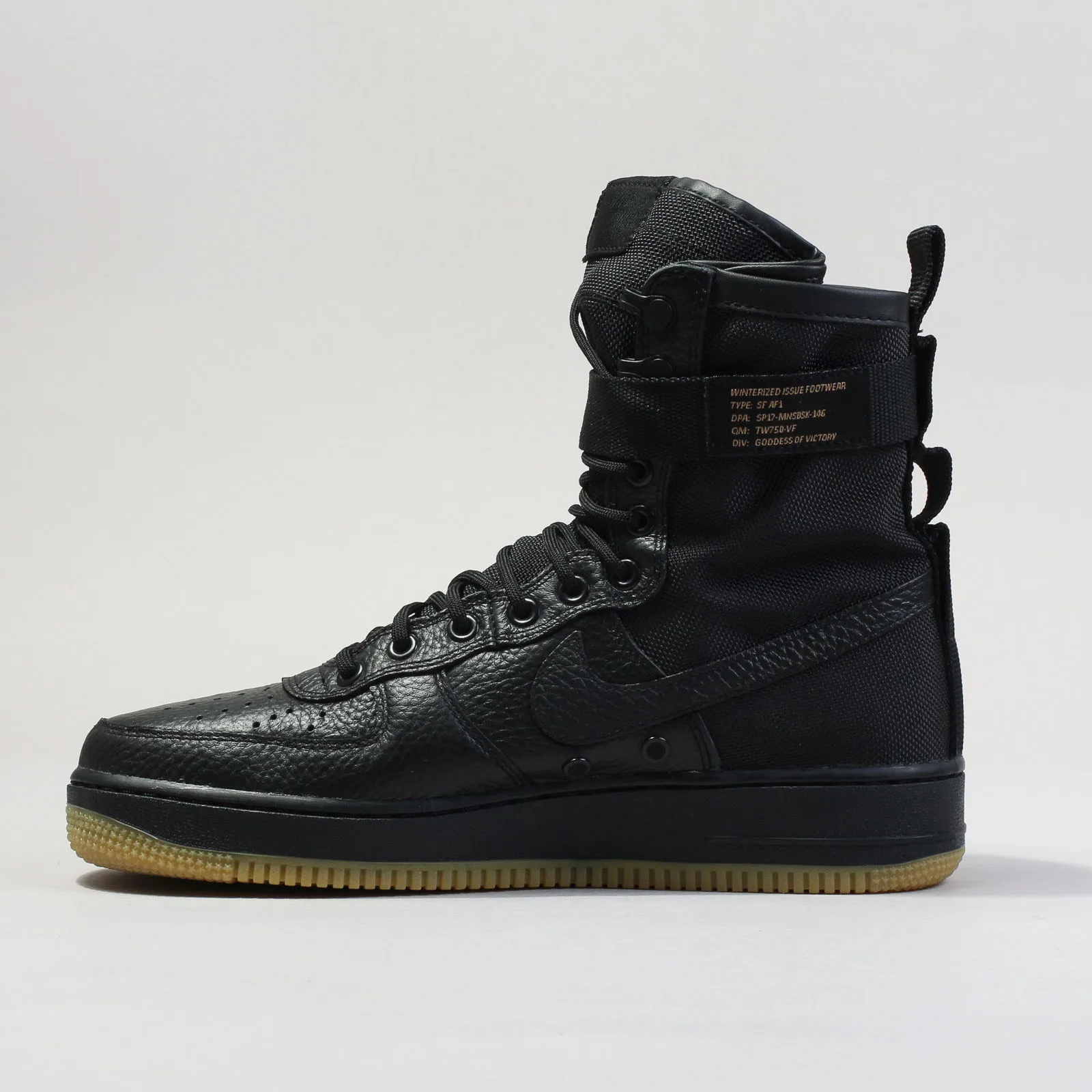 Nike SF Air Force 1 ''Black Gum''