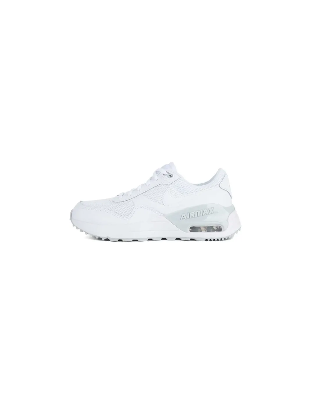 NIKE  ZAPATILLAS BLANCAS AIR MAX SYSTM (GS) NIñO/A