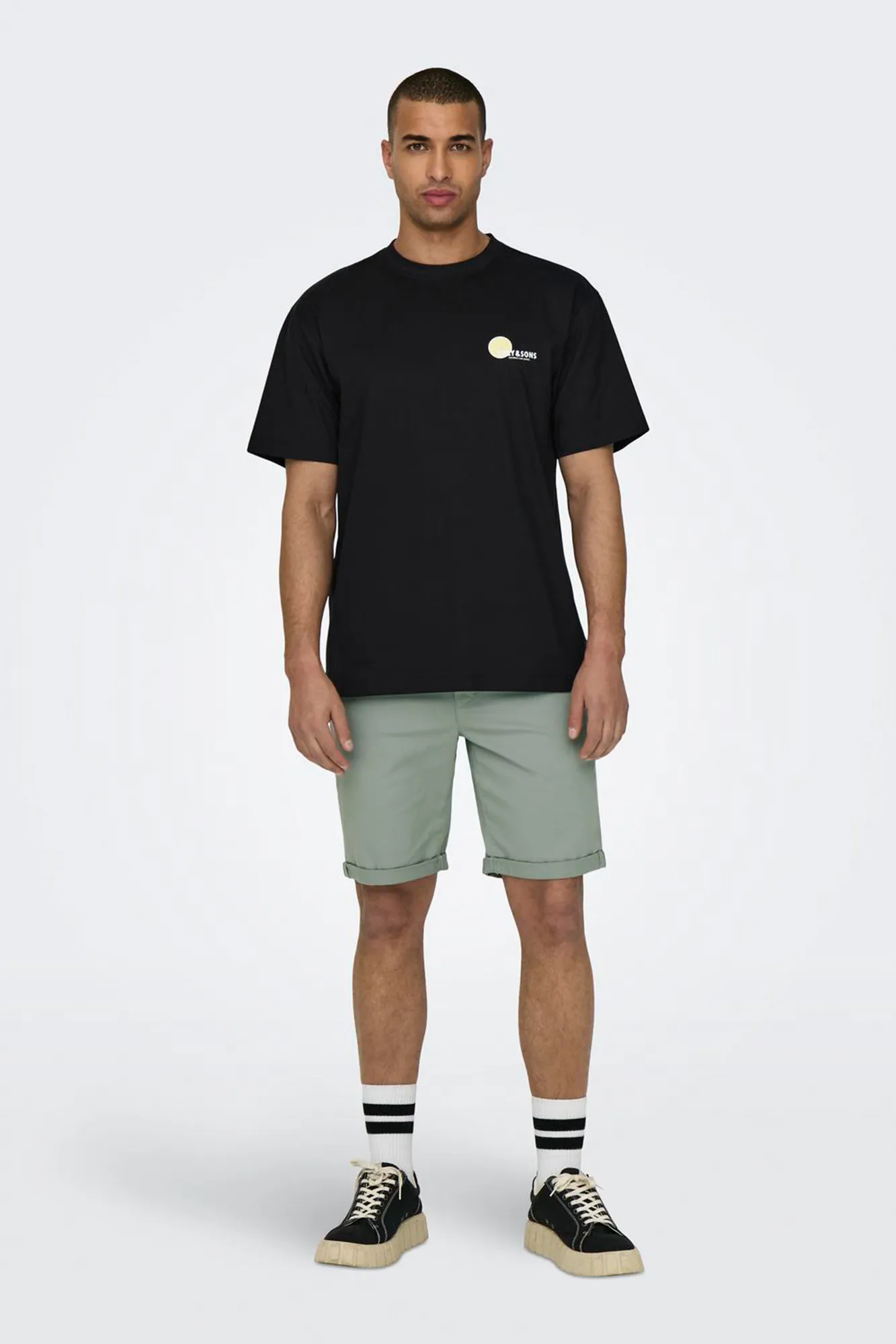 Only & Sons Bermuda estilo chino