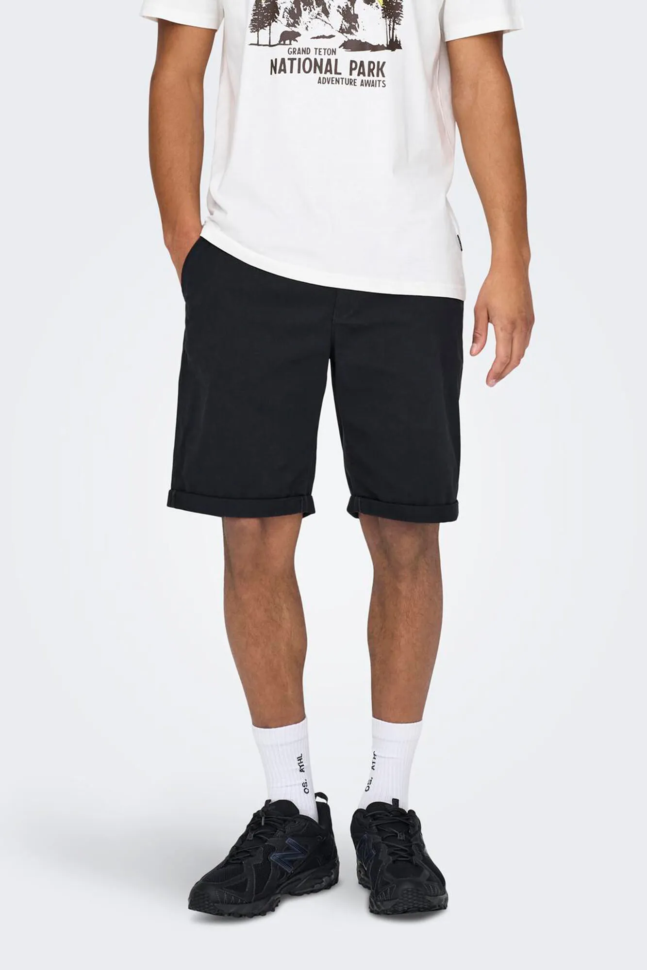 Only & Sons Bermuda estilo chino