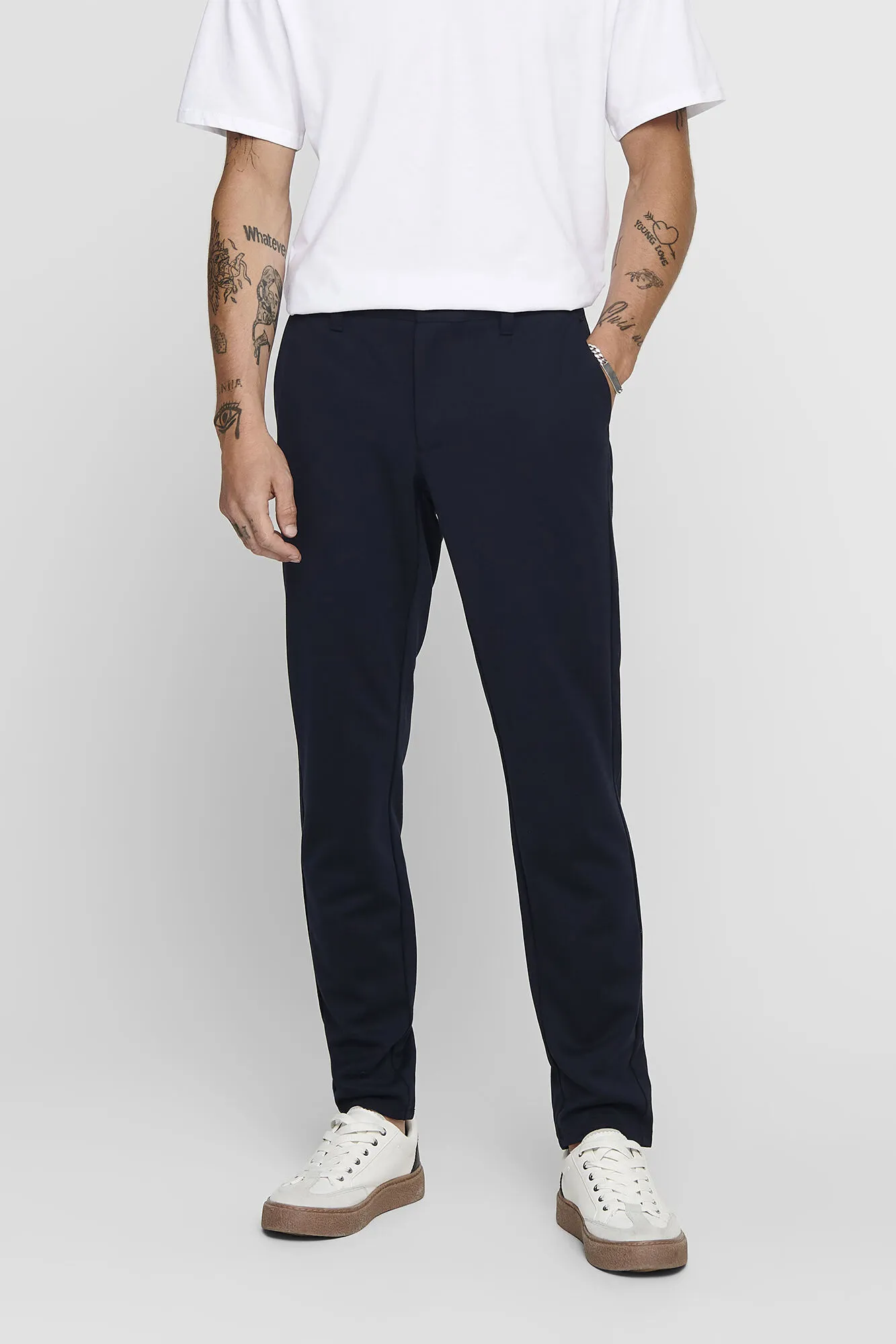 Only & Sons Pantalón chino tejido comfy