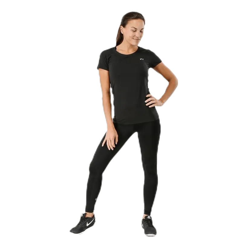 Only Play Clarisa Ss Training Tee Black