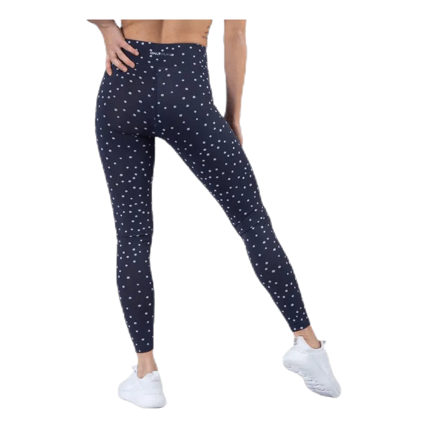 Only Play Francesca Aop Hw Training Tights Blue