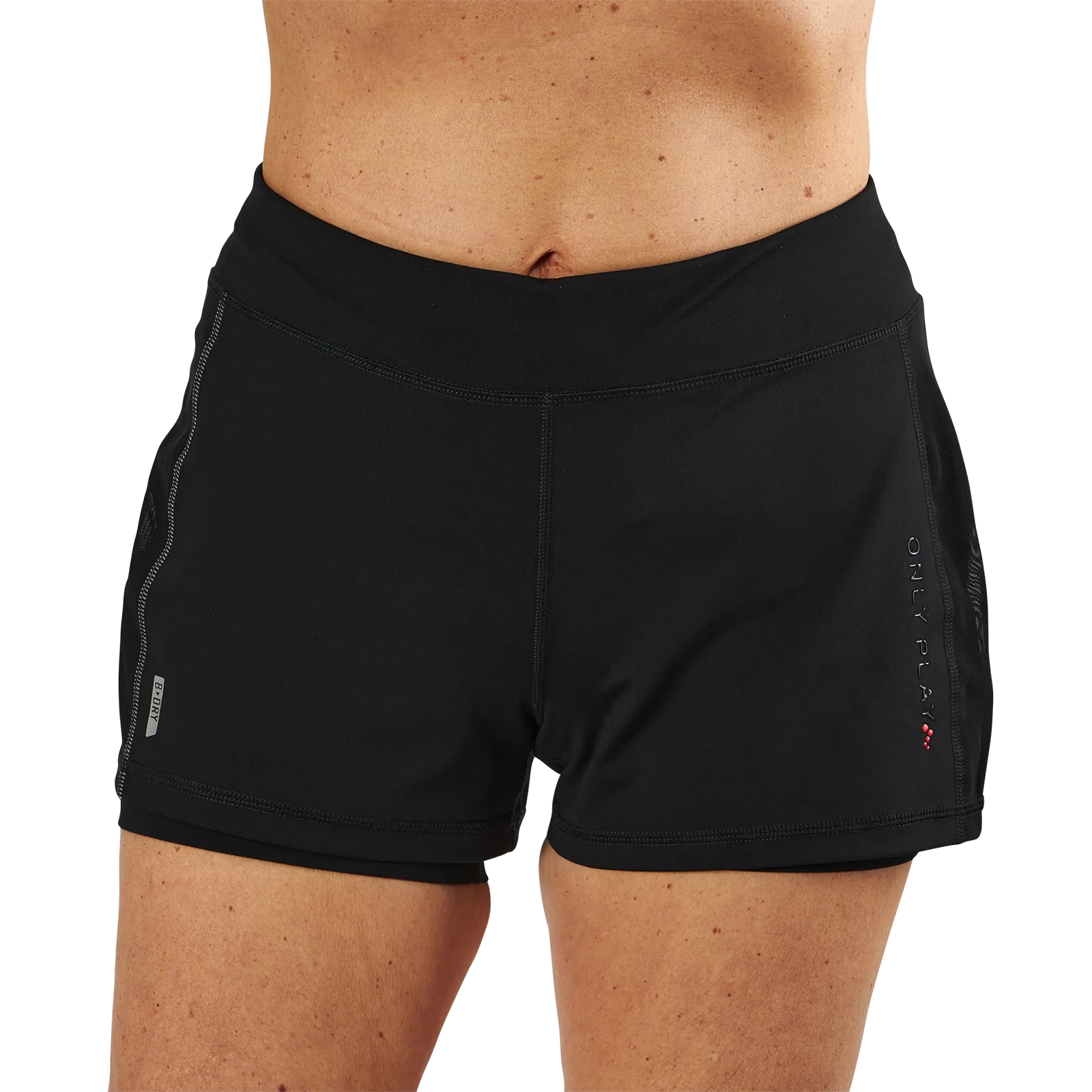 Only Play Performance Run Loose Shorts Black
