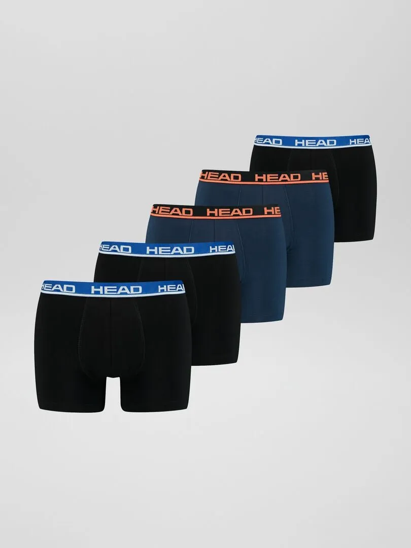 PACK DE 5 BOXERS 'PUMA'  NEGRO