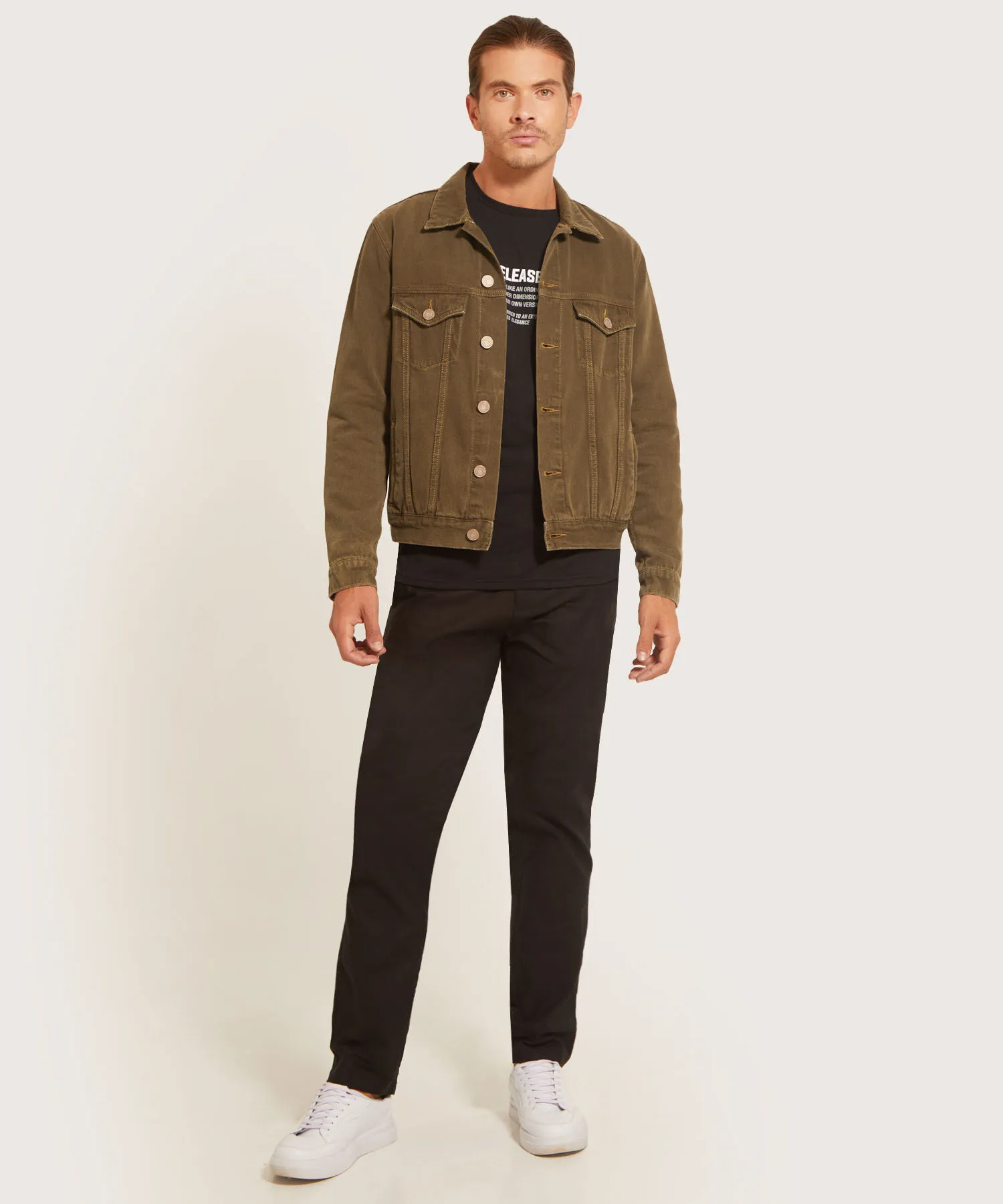 PANTAL&OACUTE;N CHINO BOLSILLOS EN DIAGONAL