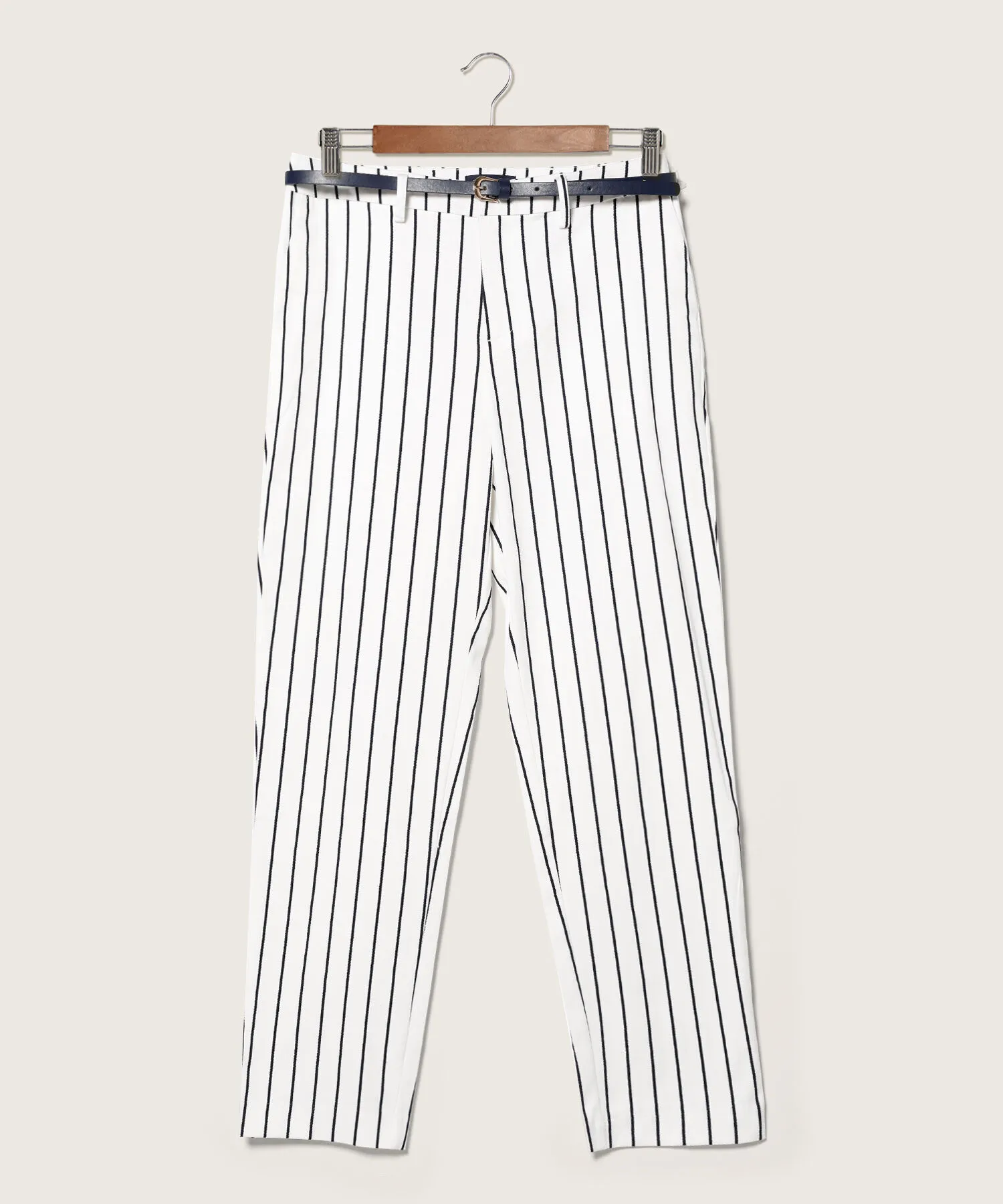 PANTAL&OACUTE;N CHINO ESTAMPADO CON CINTUR&OACUTE;N