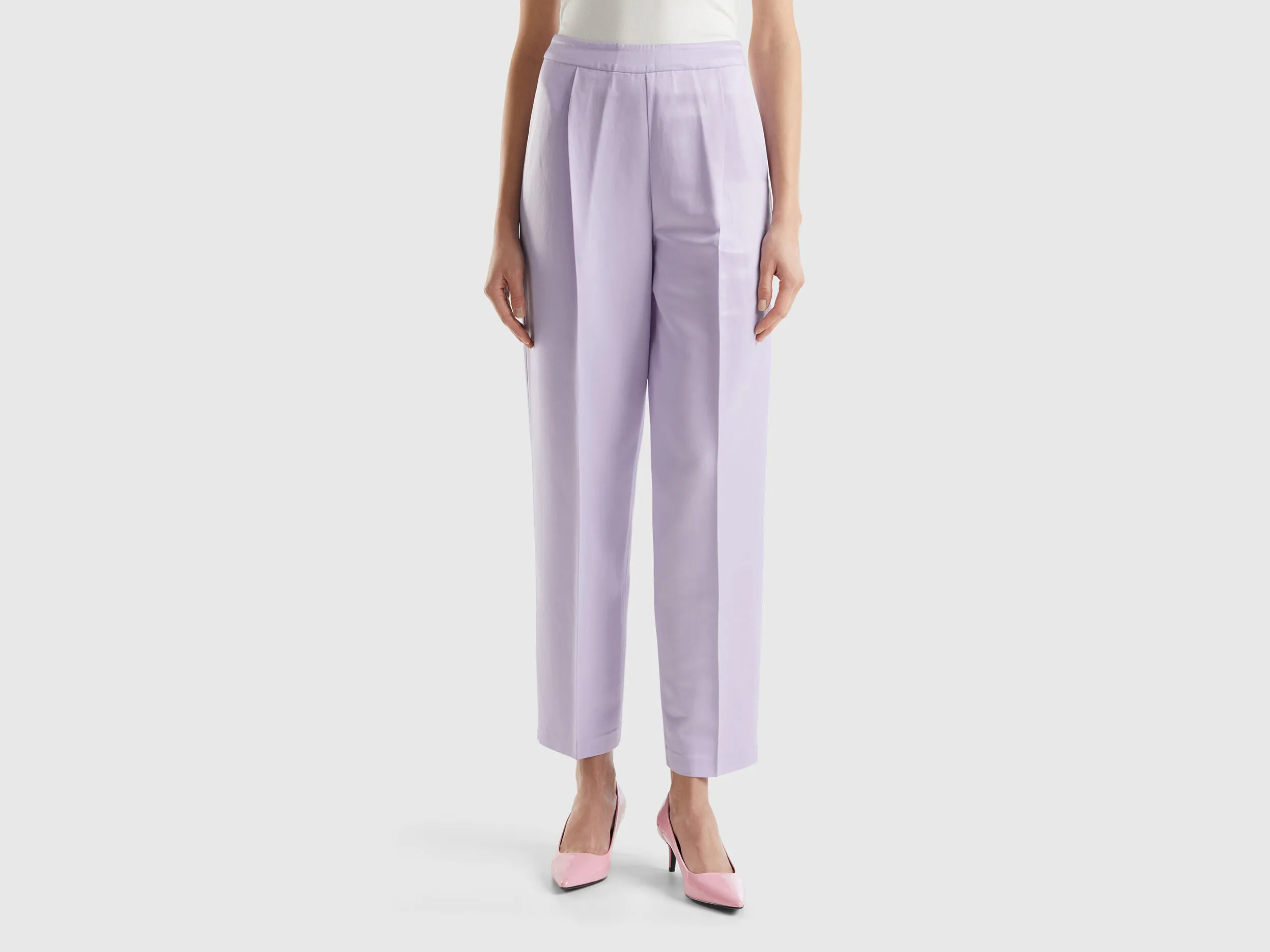Pantalones de raso