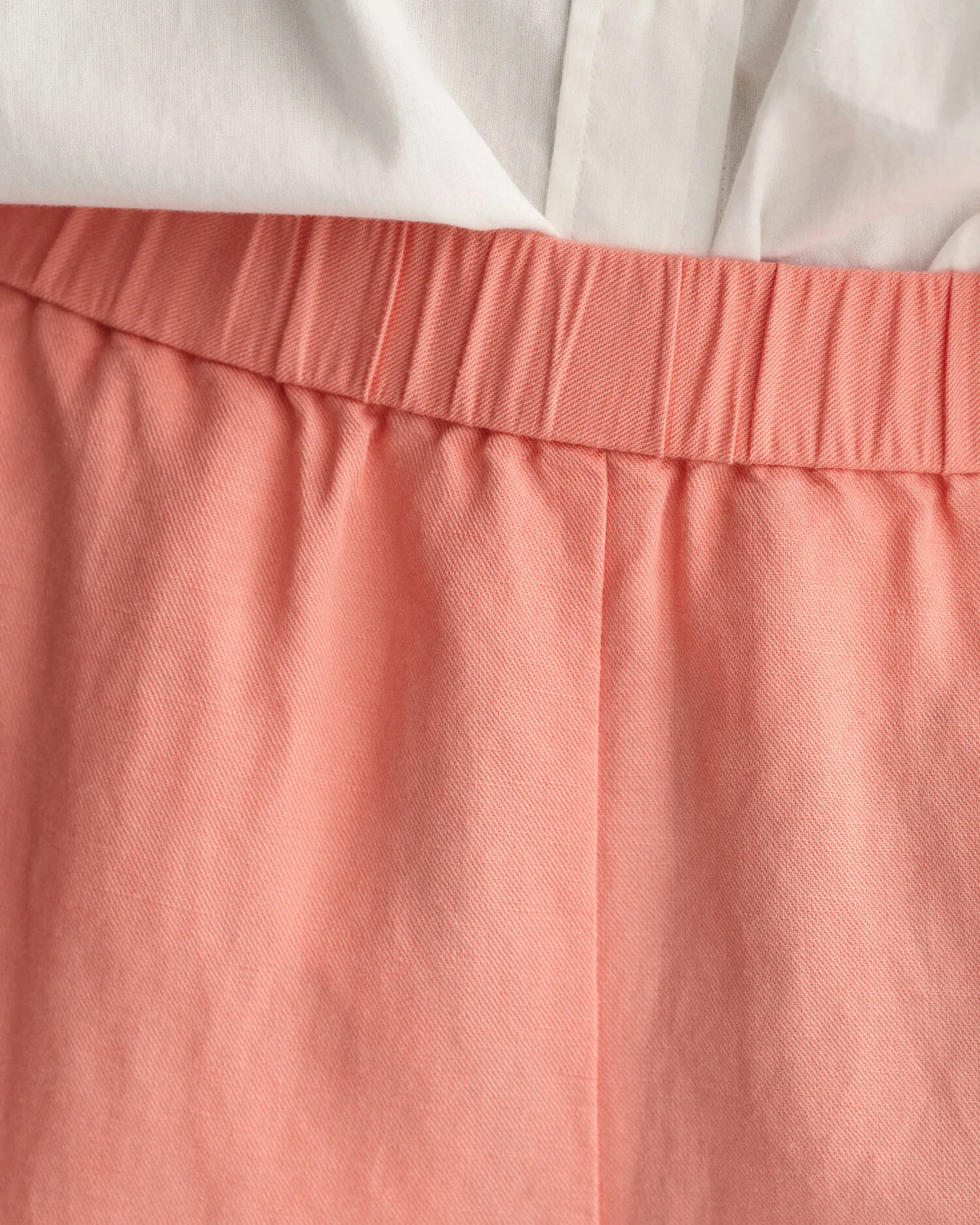 PANTALONES RELAXED FIT EN MEZCLA DE LINO PULLON