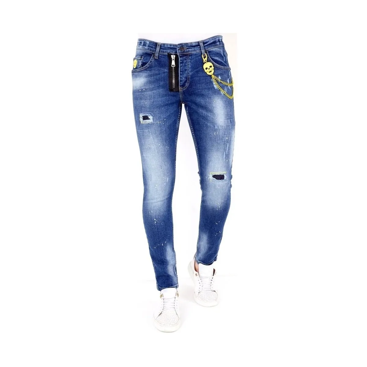 Pantalones Rotos De Hombre