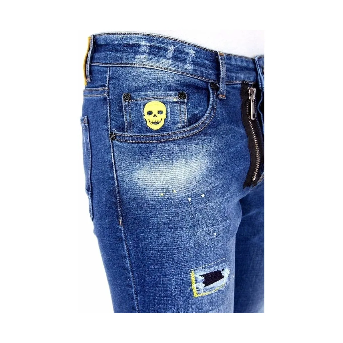Pantalones Rotos De Hombre