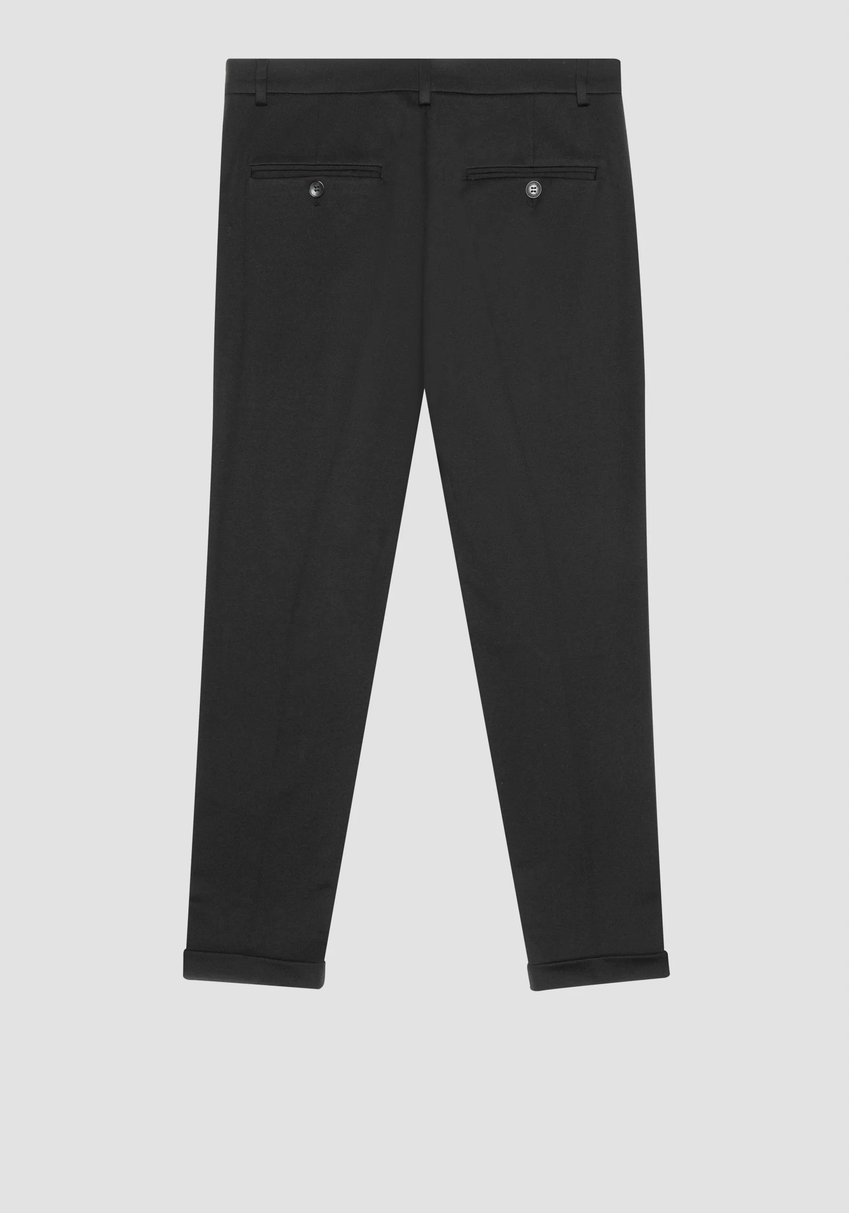 PANTALÓN SUPER SKINNY FIT «ASHE» EN MEZCLA DE VISCOSA ELÁSTICA